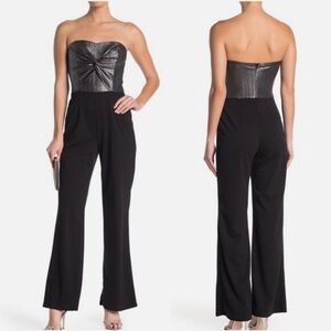 Vanity Room from Nordstrom | NWT - Strapless Front Knot Jumpsuit | M